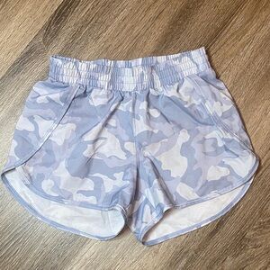 Target Women's Blue Camouflage Athletic Shorts